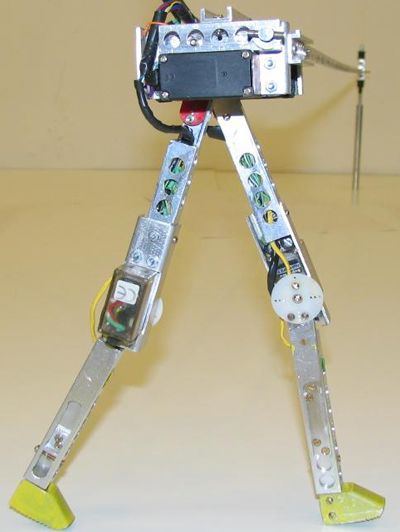 RunBot in actie RunBot in actie
