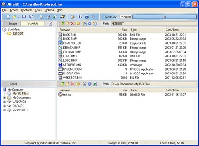 UltraISO screenshot (410 pix)