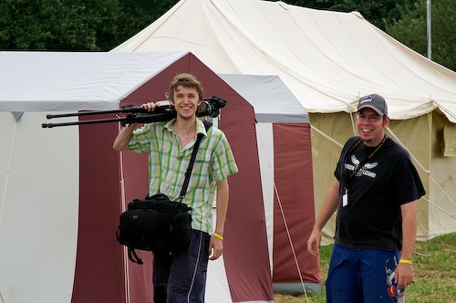 Campzone 2007 - CCTV'er met T@C'er