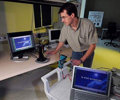 Testopstelling voor gigabit-wifi