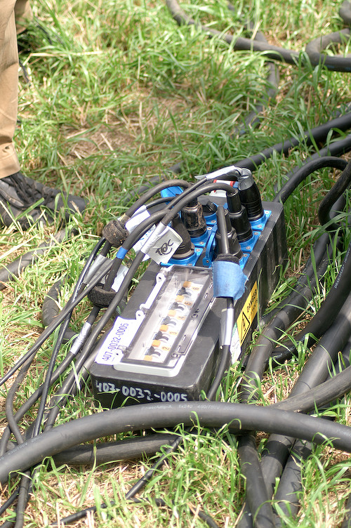 Campzone 2007 - stekkerdoos