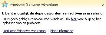 Microsoft wga-melding Microsoft wga-melding