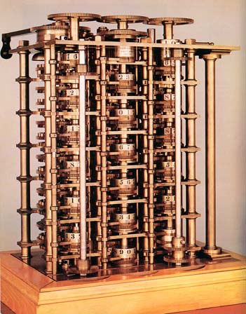 Replica van Charles Babbage's 'Difference Engine'