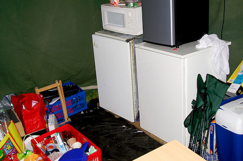 Campzone 2007 - koelkasten
