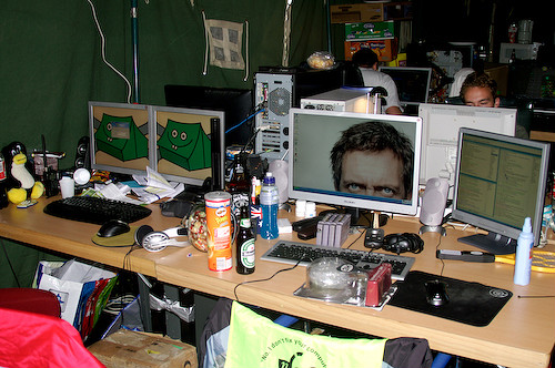 Campzone 2007 - Tux en Hennie-M
