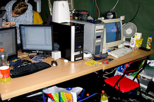 Campzone 2007 - Arno en BOOTZ