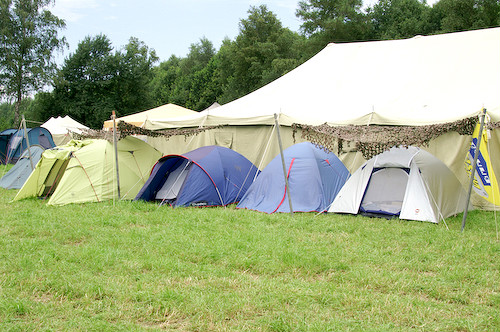 Campzone 2007 - slaaptentjes Campzone 2007 - slaaptentjes