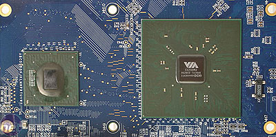 VIA's C7-cpu en CX700M2-media processor