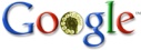 Google-logo met telefoondraaischijf (klein)