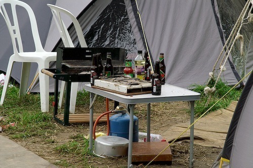 Campzone 2007 - barbecuerommel