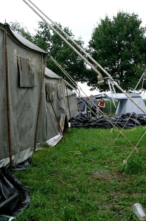 Campzone 2007 - verstormde tent