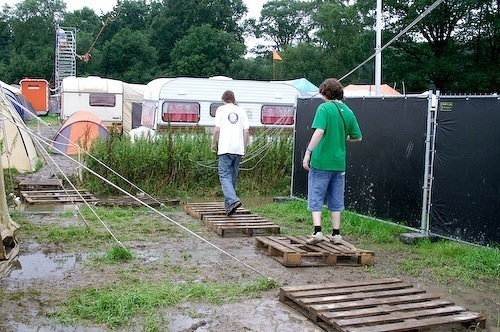 Campzone 2007 - loopbrug