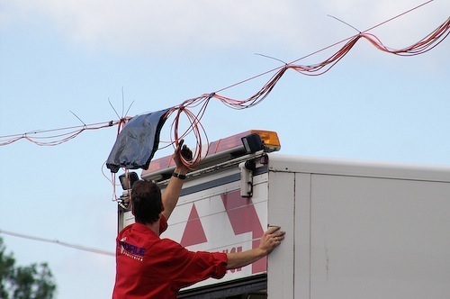 Campzone 2007 - pas op voor de fiber