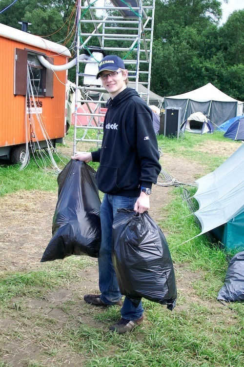 Campzone 2007 - opruimen