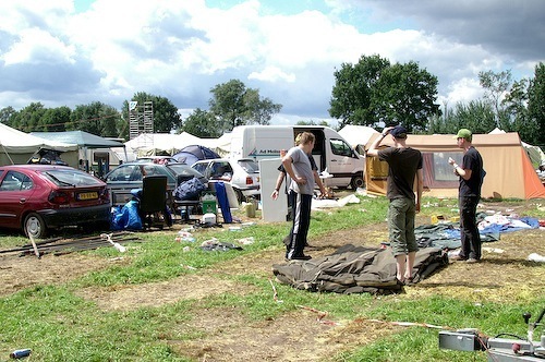 Campzone 2007 - bijna klaar met inpakken