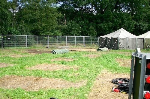 Campzone 2007 - leeg veld