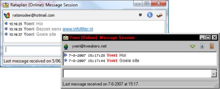 Live Messenger-filter Live Messenger-filter
