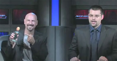 Joe 'Kane' Kucan in de uitzending van Battlecast Primetime Joe 'Kane' Kucan in de uitzending van Battlecast Primetime