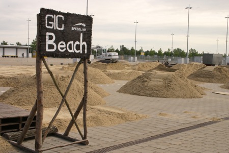 Games Convention - Opbouw beach