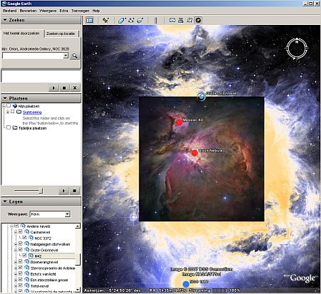 Google Earth Sky