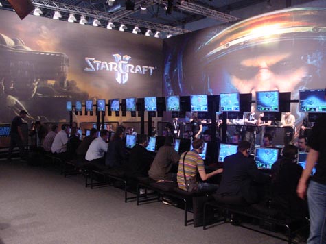 Games Convention - StarCraft 2 speelbaar
