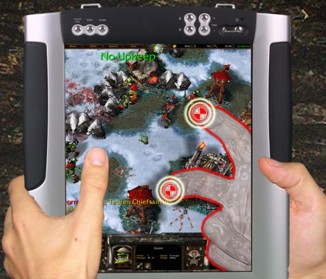 Microsoft Mitsubishi LucidTouch Warcraft