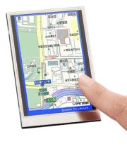 Sharp lcd touchscreen scanner