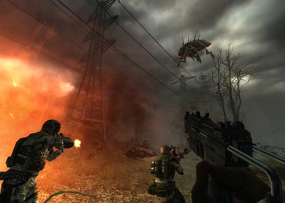 Enemy Territory: Quake Wars - stroomkabels Enemy Territory: Quake Wars - stroomkabels