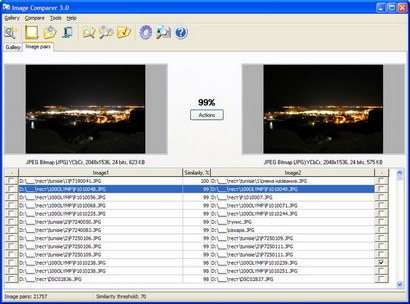 Image Comparer 3.0 screenshot (410 pix)