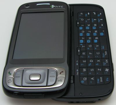 HTC Kaiser uitgeklapt HTC Kaiser uitgeklapt