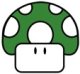 Mario 1-up Mushroom (Cropped)