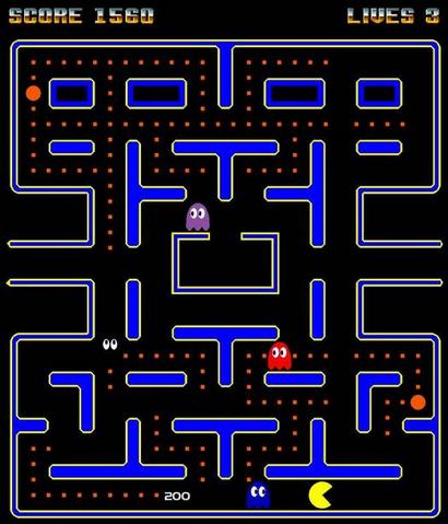 Pacman screenshot (410 pix)