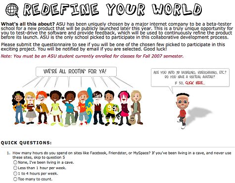 ASU vragenlijst My World ASU vragenlijst My World
