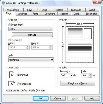 novaPDF screenshot (410 pix)