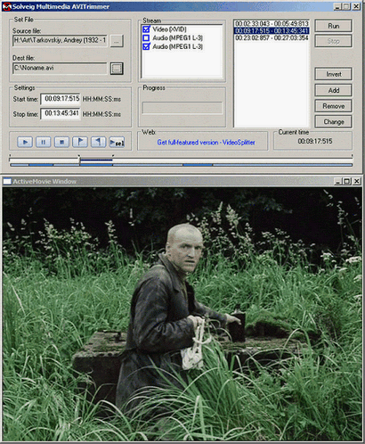 SolveigMM AVI Trimmer screenshot (410 pix)