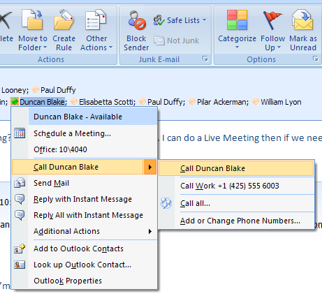 Microsoft Unified Communications Microsoft Unified Communications