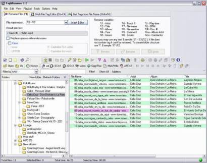 Tag&Rename screenshot (410 pix)