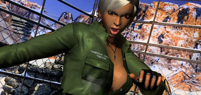 Virtua Fighter 5 - Knoopje vergeten