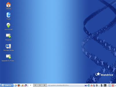 Mandriva Linux 2008.0 desktop