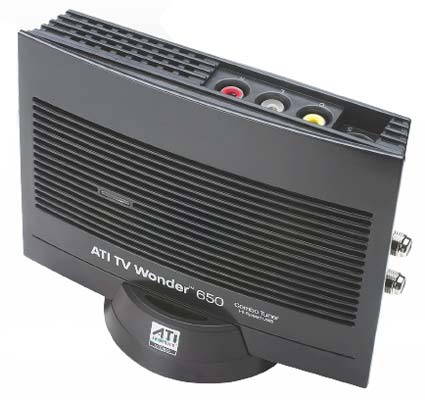 ATi TV Wonder 650 Combo Usb ATi TV Wonder 650 Combo Usb