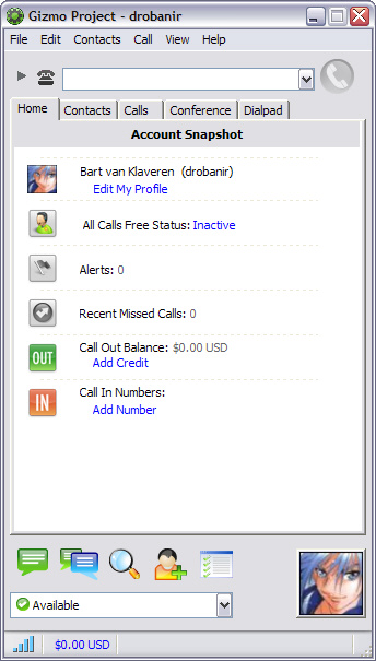 Gizmo for Windows 4.0.0.310 beta