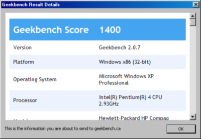 Geekbench 2.0.7