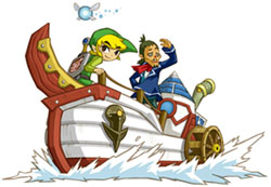Link op boot