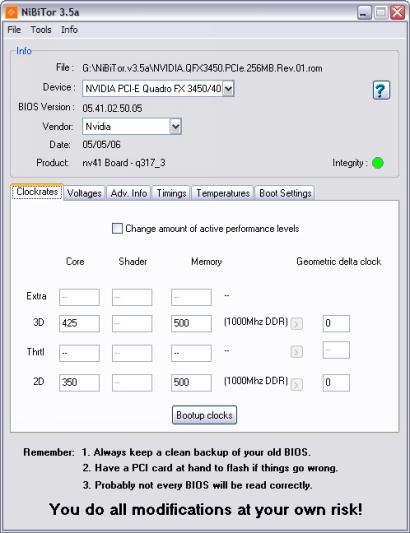 NiBiTor 3.5a screenshot (410 pix)