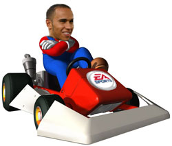 Lewis Hamilton Kart