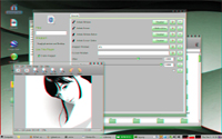 Compiz 3d-screenshot, brilletje nodig