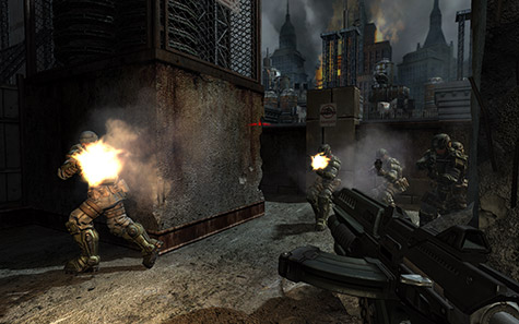 TimeShift screenshot - onder aanval