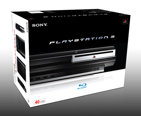 40GB ps3 box