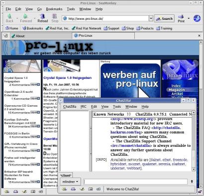 Mozilla SeaMonkey screenshot (410 pix)