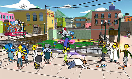 Drukte in Springfield Drukte in Springfield